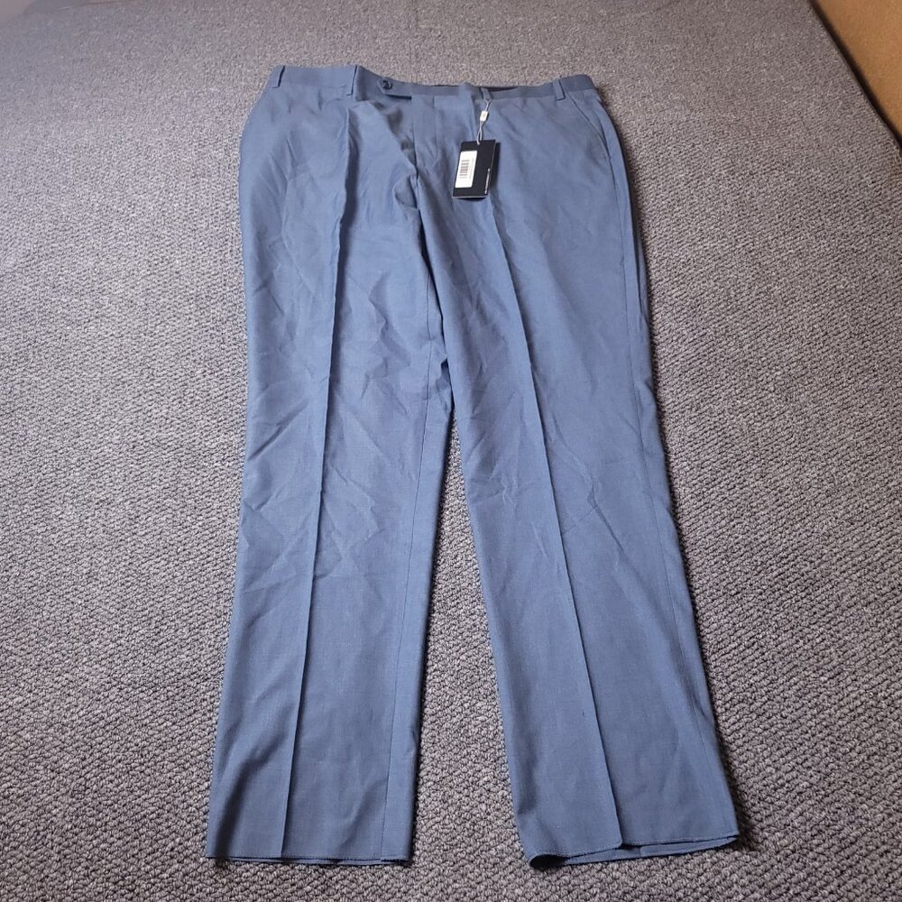 The Groomsman Suit Pants Mens 42R 42x35 Modern Fit Light Blue Supply Shop Formal